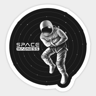 Space Madness Classic Sticker